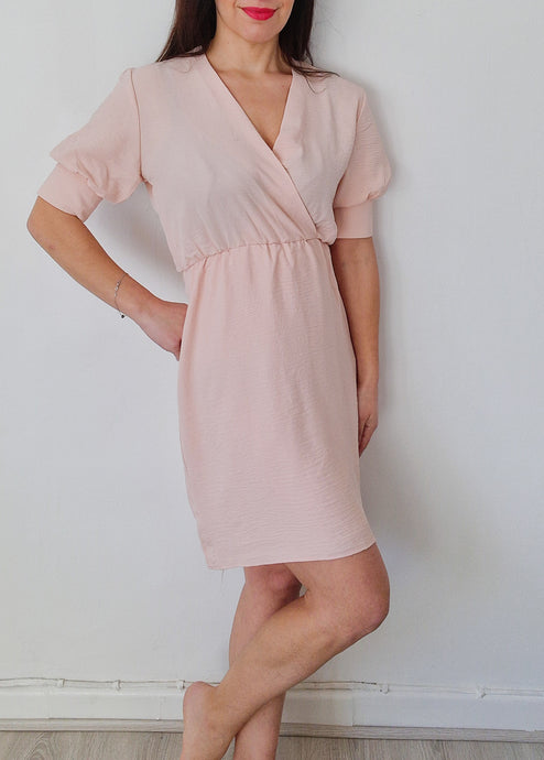 Sophia - Pink mini dress