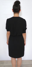 Load image into Gallery viewer, Black mini dress