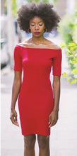Load image into Gallery viewer, Red mini dress
