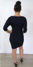Load image into Gallery viewer, Navy mini dress