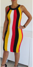 Load image into Gallery viewer, Red/Yellow - Bodycon dress