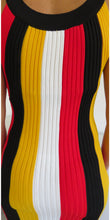 Load image into Gallery viewer, Red/Yellow - Bodycon dress